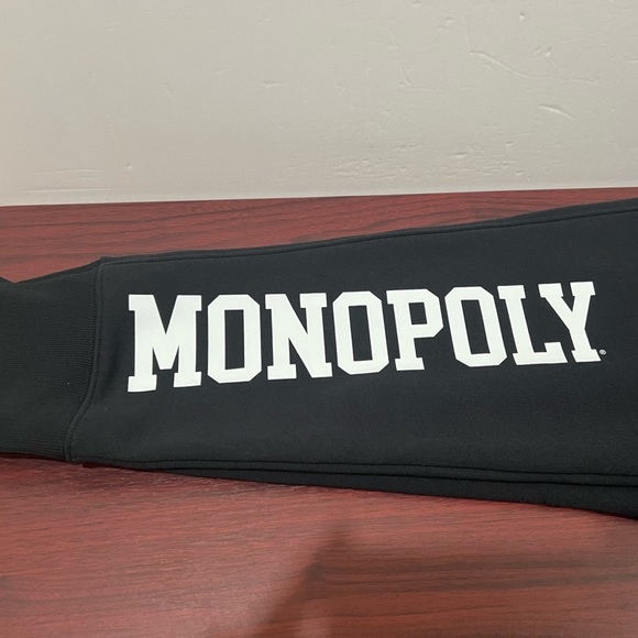 Champion x Monopoly, Reverse Weave Sweatpants, Black - Picture 4 of 16